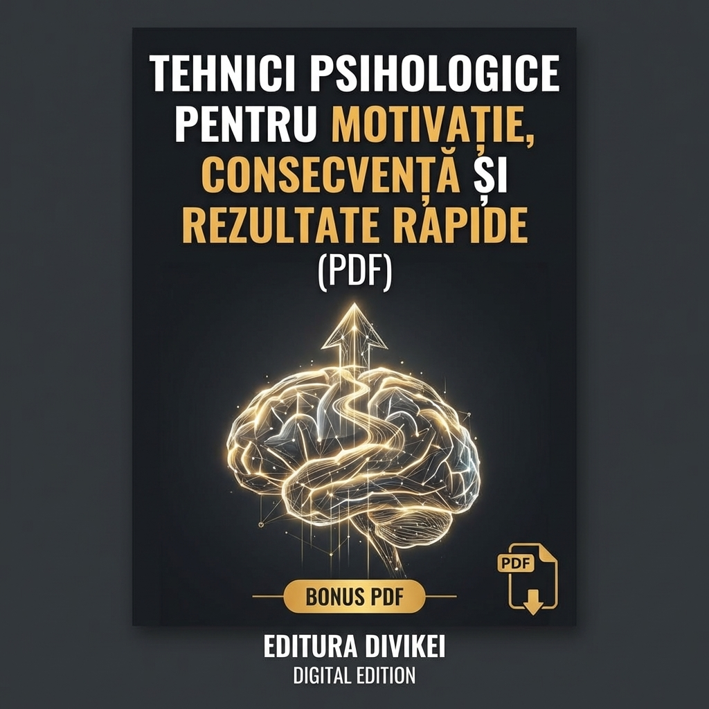 Tehnici psihologice pentru motivație, consecvență și rezultate rapide (PDF)